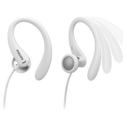 Sports headphones Philips White, Philips, Electronics, Mobile communication and accessories, sports-headphones-philips-white, Brand_Philips, category-reference-2609, category-reference-2642, category-reference-2847, category-reference-t-19653, category-reference-t-21312, category-reference-t-4036, category-reference-t-4037, computers / peripherals, Condition_NEW, entertainment, gadget, music, office, Price_20 - 50, telephones & tablets, Teleworking, RiotNook