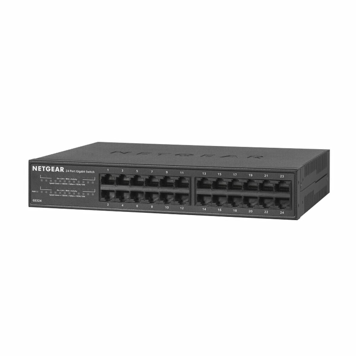 Switch Netgear GS324-200EUS 48 Gbps, Netgear, Computing, Network devices, switch-netgear-gs324-200eus-48-gbps-1, Brand_Netgear, category-reference-2609, category-reference-2803, category-reference-2827, category-reference-t-19685, category-reference-t-19914, Condition_NEW, networks/wiring, Price_100 - 200, Teleworking, RiotNook