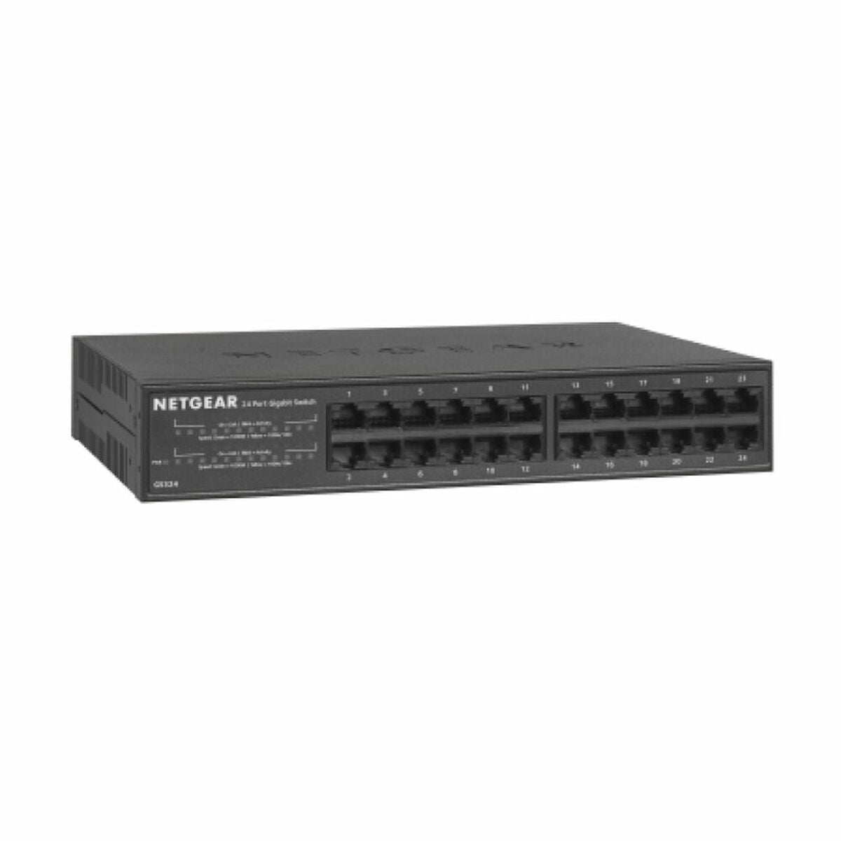 Switch Netgear GS324-200EUS 48 Gbps, Netgear, Computing, Network devices, switch-netgear-gs324-200eus-48-gbps-1, Brand_Netgear, category-reference-2609, category-reference-2803, category-reference-2827, category-reference-t-19685, category-reference-t-19914, Condition_NEW, networks/wiring, Price_100 - 200, Teleworking, RiotNook