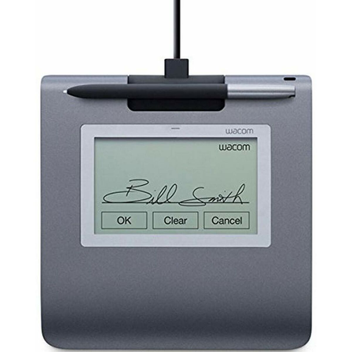 Signature Pad Wacom STU-430, Wacom, Computing, Accessories, signature-pad-wacom-stu-430-grey, :Grey, Brand_Wacom, category-reference-2609, category-reference-2803, category-reference-2812, category-reference-t-19685, category-reference-t-19906, category-reference-t-19908, category-reference-t-21353, Condition_NEW, Price_200 - 300, telephones & tablets, Teleworking, RiotNook