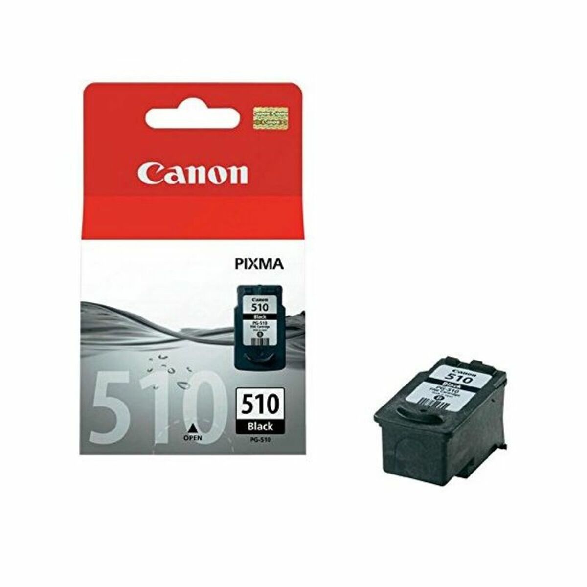 Original Ink Cartridge Canon PG510 Black, Canon, Computing, Printers and accessories, original-ink-cartridge-canon-pg510-black, Brand_Canon, category-reference-2609, category-reference-2642, category-reference-2874, category-reference-t-19685, category-reference-t-19911, category-reference-t-21377, category-reference-t-25688, Condition_NEW, office, Price_20 - 50, Teleworking, RiotNook