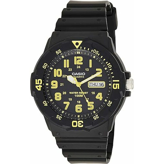 Men's Watch Casio MRW-200H-9BVDF Black (Ø 47 mm), Casio, Watches, Men, mens-watch-casio-mrw-200h-9bvdf-black-o-47-mm, Brand_Casio, category-reference-2570, category-reference-2635, category-reference-2994, category-reference-2996, category-reference-t-19667, category-reference-t-19724, category-reference-t-20349, Condition_NEW, fashion, original gifts, Price_50 - 100, RiotNook