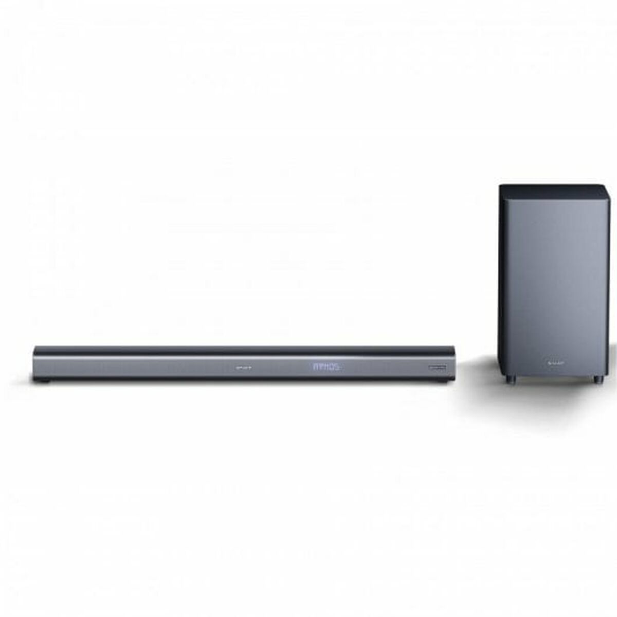 Soundbar Sharp HT-SBW460 Black metal 440 W, Sharp, Electronics, Audio and Hi-Fi equipment, soundbar-sharp-ht-sbw460-black-metal-440-w, Brand_Sharp, category-reference-2609, category-reference-2882, category-reference-2925, category-reference-t-19653, category-reference-t-7441, category-reference-t-7442, cinema and television, Condition_NEW, entertainment, music, Price_300 - 400, Teleworking, RiotNook