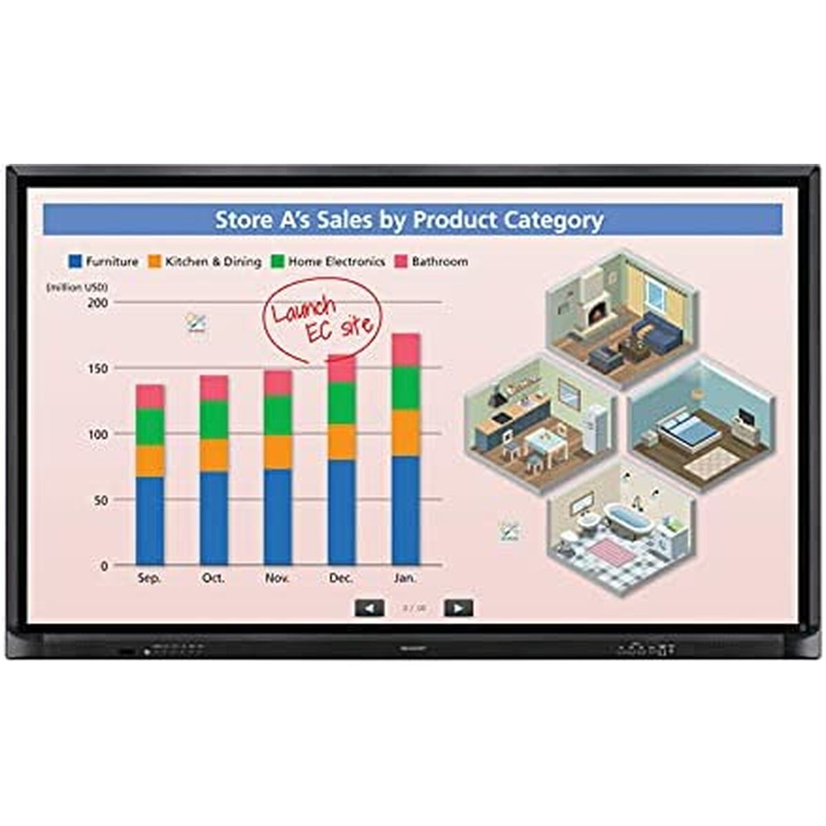 Monitor Videowall NEC PN-70HC1E 3840 x 2160 px 70" LCD, NEC, Computing, monitor-videowall-nec-pn-70hc1e-3840-x-2160-px-70-lcd, :Ultra HD, Brand_NEC, category-reference-2609, category-reference-2642, category-reference-2644, category-reference-t-19685, computers / peripherals, Condition_NEW, office, Price_+ 1000, Teleworking, RiotNook