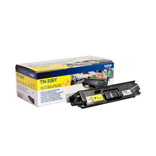 Original Toner Brother TN326Y Yellow, Brother, Computing, Printers and accessories, original-toner-brother-tn326y-yellow, Brand_Brother, category-reference-2609, category-reference-2642, category-reference-2876, category-reference-t-19685, category-reference-t-19911, category-reference-t-21377, category-reference-t-25688, Condition_NEW, office, Price_100 - 200, RiotNook