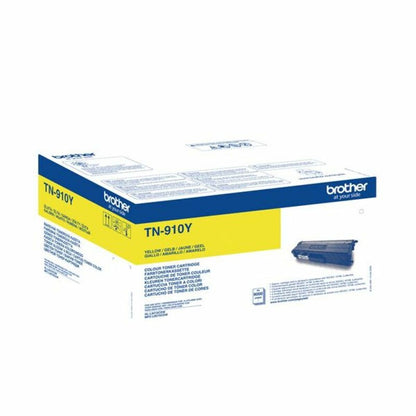 Original Toner Brother TN910Y Yellow Black (1 Unit), Brother, Computing, Printers and accessories, original-toner-brother-tn910y-yellow-black-1-unit, Brand_Brother, category-reference-2609, category-reference-2642, category-reference-2874, category-reference-t-19685, category-reference-t-19911, category-reference-t-21377, category-reference-t-25688, Condition_NEW, office, Price_300 - 400, Teleworking, RiotNook