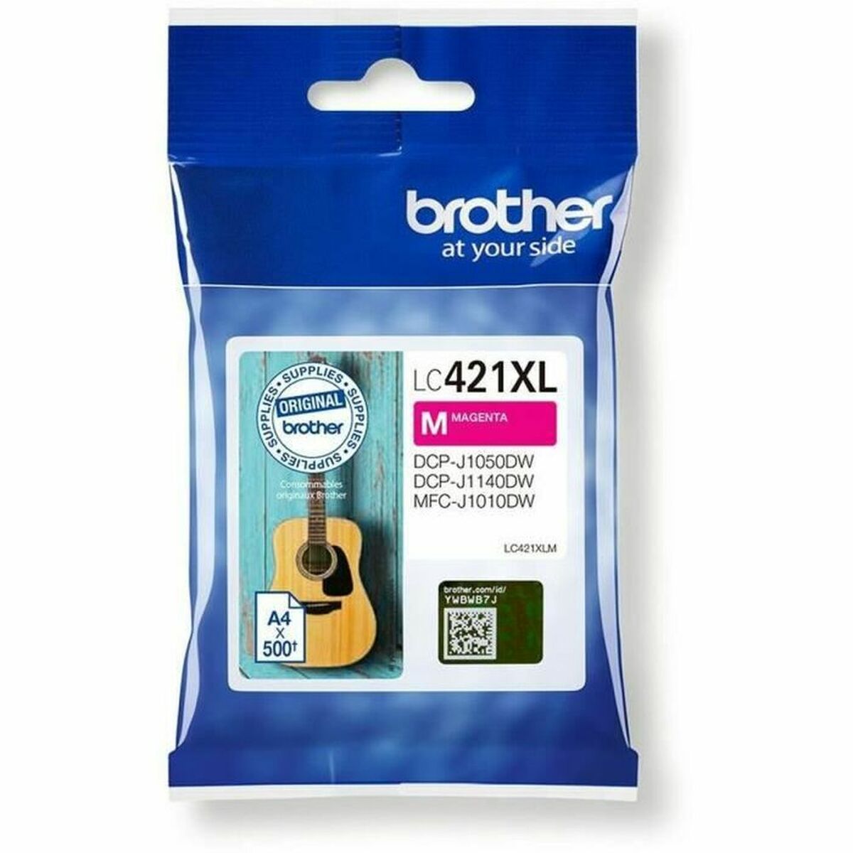Original Ink Cartridge Brother LC-421XLM Magenta, Brother, Computing, Printers and accessories, original-ink-cartridge-brother-lc-421xlm-magenta, Brand_Brother, category-reference-2609, category-reference-2642, category-reference-2874, category-reference-t-19685, category-reference-t-19911, category-reference-t-21377, category-reference-t-25688, Condition_NEW, office, Price_20 - 50, Teleworking, RiotNook