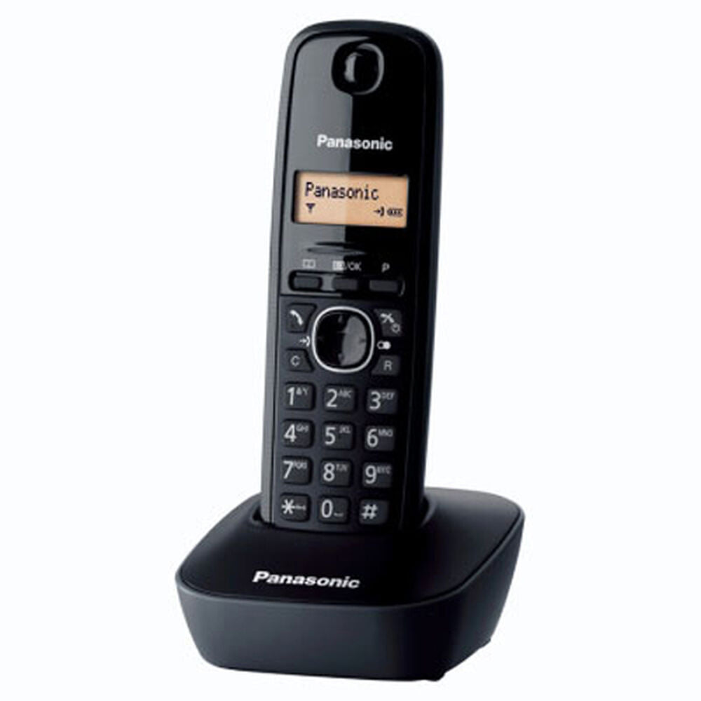 Landline Telephone Panasonic Black Amber, Panasonic, Electronics, Landline telephones and accessories, landline-telephone-panasonic-black-amber, Brand_Panasonic, category-reference-2609, category-reference-2617, category-reference-2619, category-reference-t-18372, category-reference-t-18382, category-reference-t-19653, Condition_NEW, office, Price_20 - 50, telephones & tablets, Teleworking, RiotNook