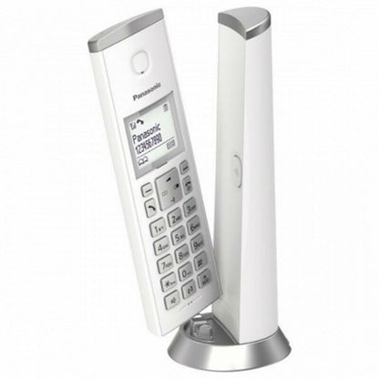 Wireless Phone Panasonic Corp. KX-TGK210SPW DECT White, Panasonic, Electronics, Landline telephones and accessories, wireless-phone-panasonic-corp-kx-tgk210spw-dect-white, Brand_Panasonic, category-reference-2609, category-reference-2617, category-reference-2619, category-reference-2662, category-reference-2663, category-reference-t-18372, category-reference-t-19653, Condition_NEW, office, Price_50 - 100, telephones & tablets, Teleworking, RiotNook