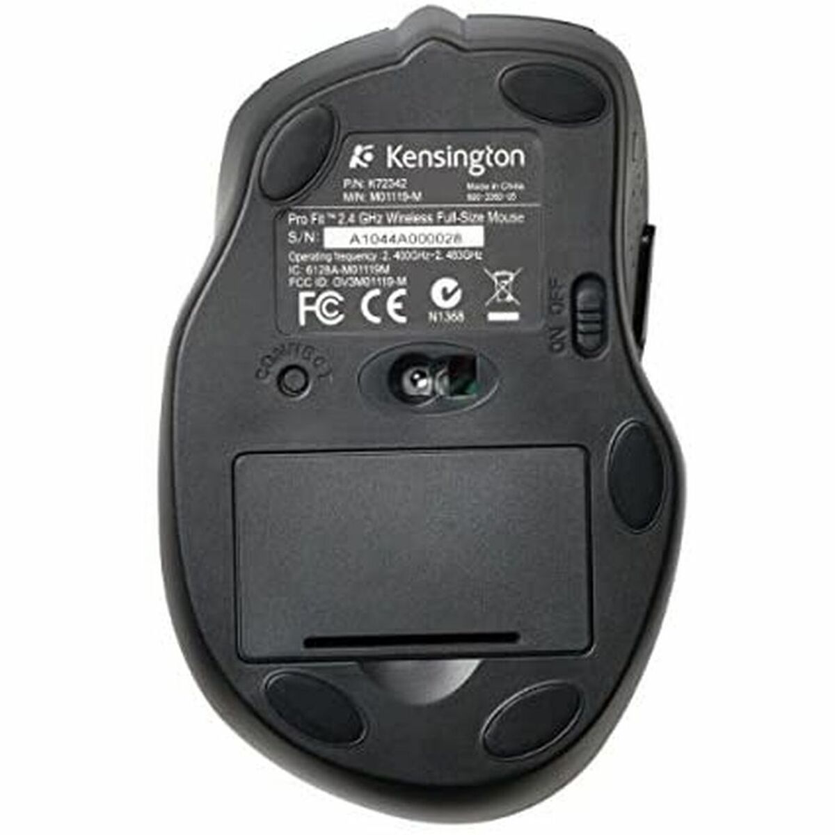 Mouse Kensington K72370EU Black, Kensington, Computing, Accessories, mouse-kensington-k72370eu-black, Brand_Kensington, category-reference-2609, category-reference-2642, category-reference-2656, category-reference-t-19685, category-reference-t-19908, category-reference-t-21353, computers / peripherals, Condition_NEW, office, Price_50 - 100, Teleworking, RiotNook