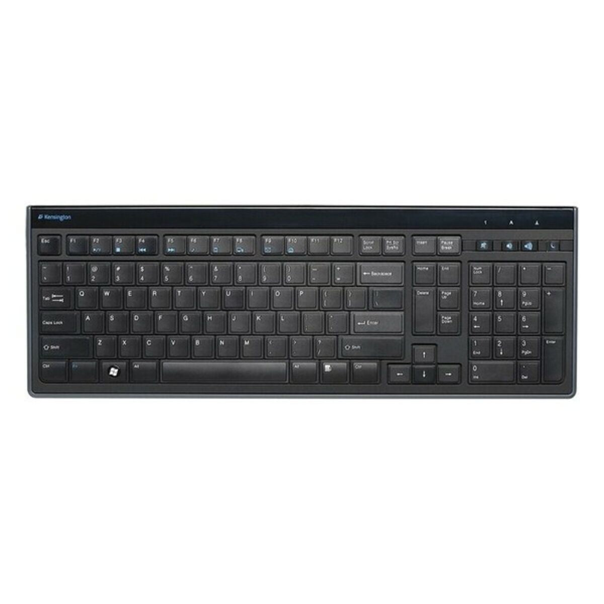 Keyboard Kensington K72357ES Black Spanish Spanish Qwerty QWERTY, Kensington, Computing, Accessories, keyboard-kensington-k72357es-black-spanish-spanish-qwerty-qwerty, :QWERTY, :Spanish, Brand_Kensington, category-reference-2609, category-reference-2642, category-reference-2646, category-reference-t-19685, category-reference-t-19908, category-reference-t-21353, computers / peripherals, Condition_NEW, office, Price_50 - 100, Teleworking, RiotNook