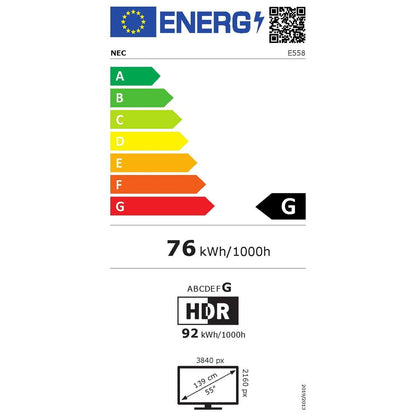 Television LCD NEC 60005054 4K Ultra HD 54,6" LED IPS D-LED LCD, NEC, Computing, television-lcd-nec-60005054-4k-ultra-hd-54-6-led-ips-d-led-lcd, :Ultra HD, Brand_NEC, category-reference-2609, category-reference-2642, category-reference-2644, category-reference-t-19685, cinema and television, Condition_NEW, entertainment, Price_700 - 800, RiotNook