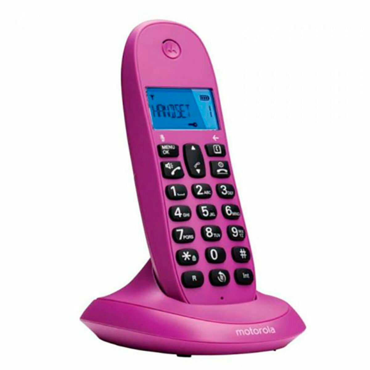 Wireless Phone Motorola C1001, Motorola, Electronics, Landline telephones and accessories, wireless-phone-motorola-c1001, Brand_Motorola, category-reference-2609, category-reference-2617, category-reference-2619, category-reference-t-18372, category-reference-t-19653, Colour_Black, Colour_Blue, Colour_Green, Colour_Lime, Colour_Sweet cherry, Colour_Turquoise, Colour_Violet, Colour_White, Condition_NEW, office, Price_20 - 50, telephones & tablets, Teleworking, RiotNook