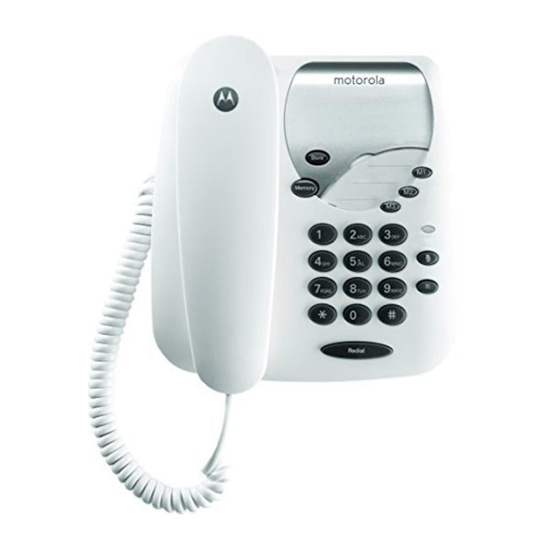 Landline Telephone Motorola CT1, Motorola, Electronics, Landline telephones and accessories, landline-telephone-motorola-ct1, Brand_Motorola, category-reference-2609, category-reference-2617, category-reference-2619, category-reference-t-18372, category-reference-t-19653, Colour_Black, Colour_White, Condition_NEW, office, Price_20 - 50, telephones & tablets, Teleworking, RiotNook