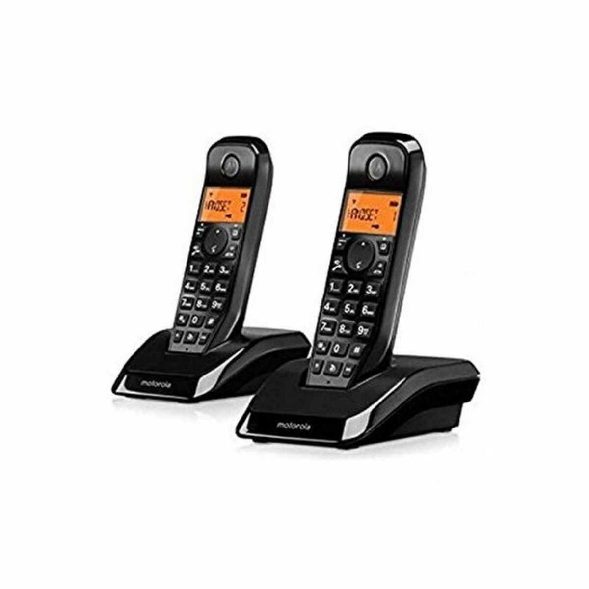 Wireless Phone Motorola S1202 Duo Black/White, Motorola, Electronics, Landline telephones and accessories, wireless-phone-motorola-s1202-duo-black-white, Brand_Motorola, category-reference-2609, category-reference-2617, category-reference-2619, category-reference-t-18372, category-reference-t-19653, Condition_NEW, office, Price_50 - 100, telephones & tablets, Teleworking, RiotNook