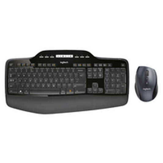 Keyboard and Wireless Mouse Logitech 920-002437 Black Spanish Qwerty QWERTY, Logitech, Computing, Accessories, keyboard-and-wireless-mouse-logitech-920-002437-black-spanish-qwerty-qwerty, Brand_Logitech, category-reference-2609, category-reference-2642, category-reference-2646, category-reference-2656, category-reference-t-19685, category-reference-t-19908, category-reference-t-21353, category-reference-t-25625, computers / peripherals, Condition_NEW, office, Price_100 - 200, Teleworking, RiotNook