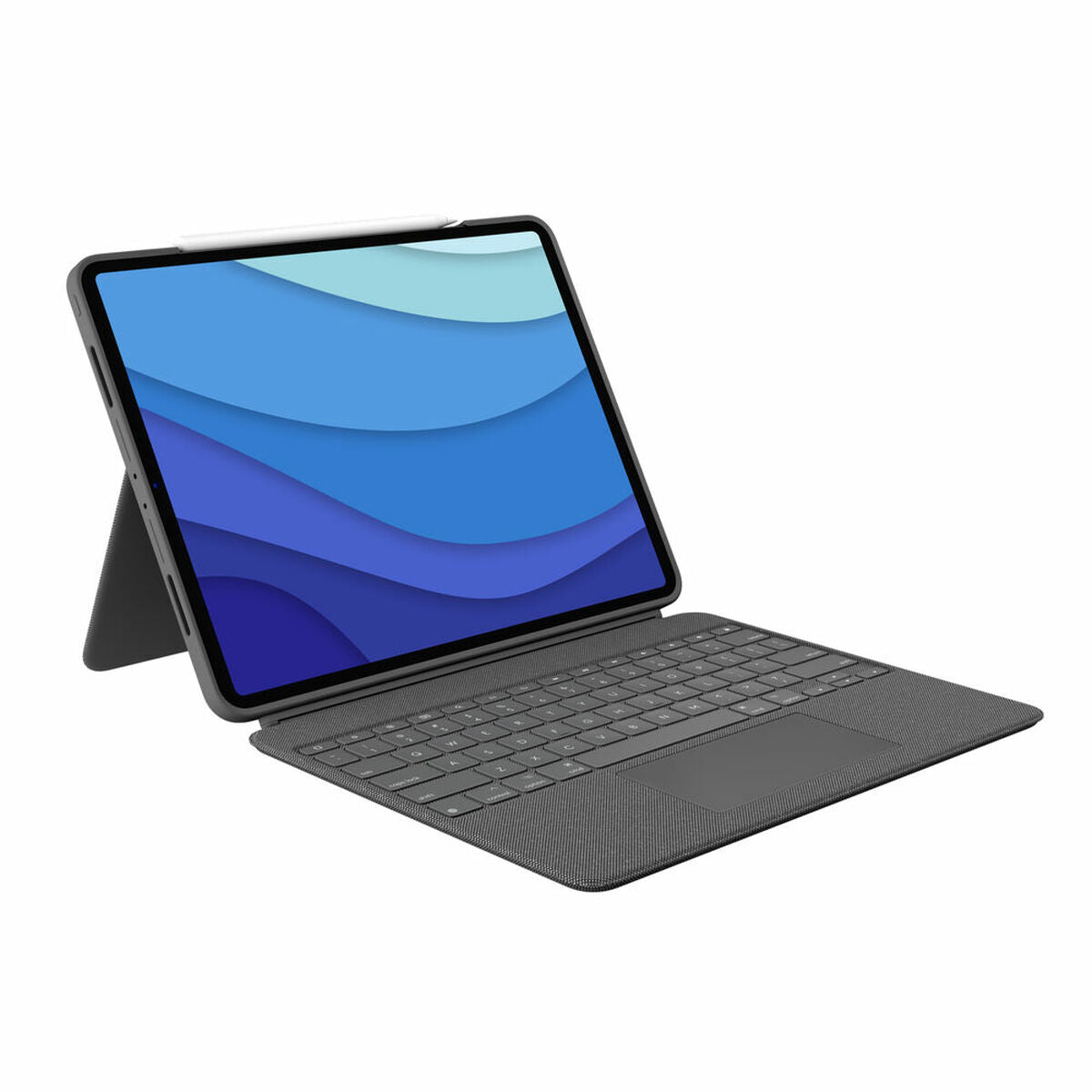 Keyboard Logitech iPad Pro 2020 12.9 Grey Spanish Qwerty, Logitech, Computing, Accessories, keyboard-logitech-ipad-pro-2020-12-9-grey-spanish-qwerty, Brand_Logitech, category-reference-2609, category-reference-2642, category-reference-2646, category-reference-t-19685, category-reference-t-19908, category-reference-t-21345, computers / peripherals, Condition_NEW, office, Price_200 - 300, Teleworking, RiotNook