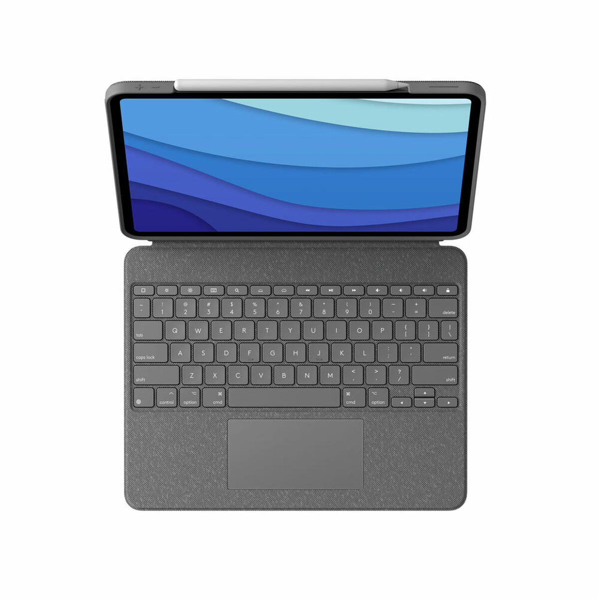 Keyboard Logitech iPad Pro 2020 12.9 Grey Spanish Qwerty, Logitech, Computing, Accessories, keyboard-logitech-ipad-pro-2020-12-9-grey-spanish-qwerty, Brand_Logitech, category-reference-2609, category-reference-2642, category-reference-2646, category-reference-t-19685, category-reference-t-19908, category-reference-t-21345, computers / peripherals, Condition_NEW, office, Price_200 - 300, Teleworking, RiotNook