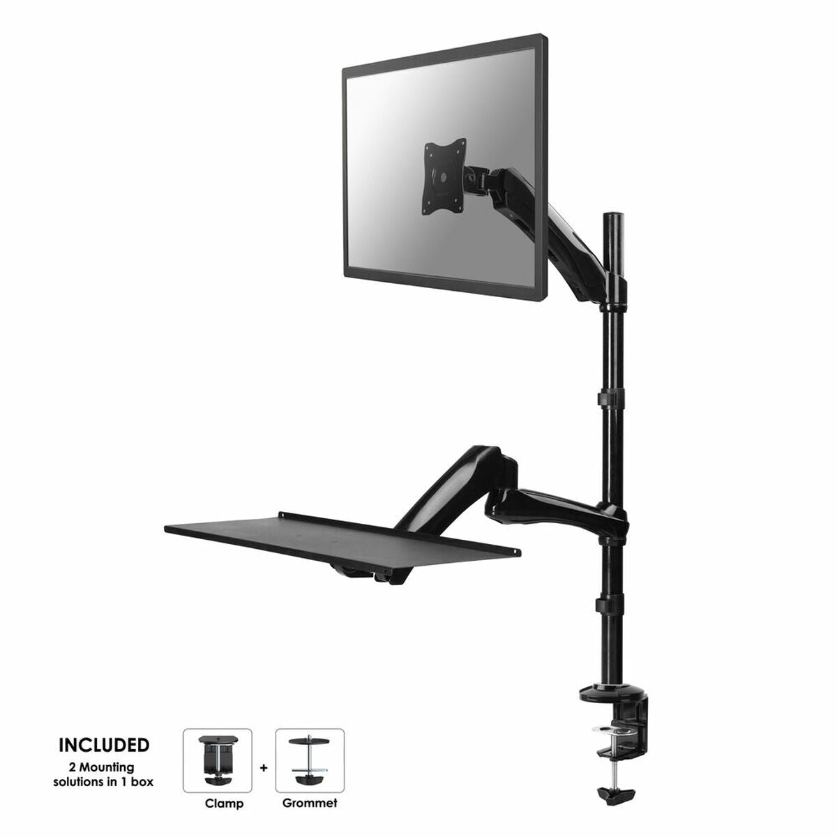 Screen Table Support Neomounts FPMA-D500KEYB, Neomounts, Computing, Accessories, screen-table-support-neomounts-fpma-d500keyb, Brand_Neomounts, category-reference-2609, category-reference-2803, category-reference-2828, category-reference-t-19685, category-reference-t-19908, category-reference-t-21349, Condition_NEW, furniture, networks/wiring, organisation, Price_200 - 300, Teleworking, RiotNook