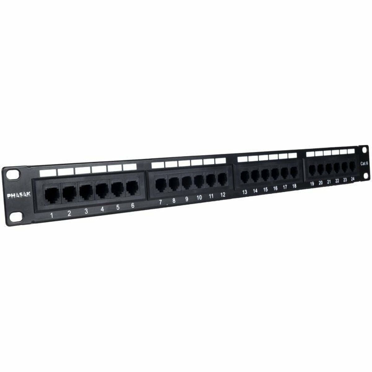 24-port UTP Category 6 Patch Panel Phasak PU 2420, Phasak, Computing, Accessories, 24-port-utp-category-6-patch-panel-phasak-pu-2420, Brand_Phasak, category-reference-2609, category-reference-2803, category-reference-2828, category-reference-t-19685, category-reference-t-19908, category-reference-t-21349, Condition_NEW, furniture, networks/wiring, organisation, Price_20 - 50, Teleworking, RiotNook