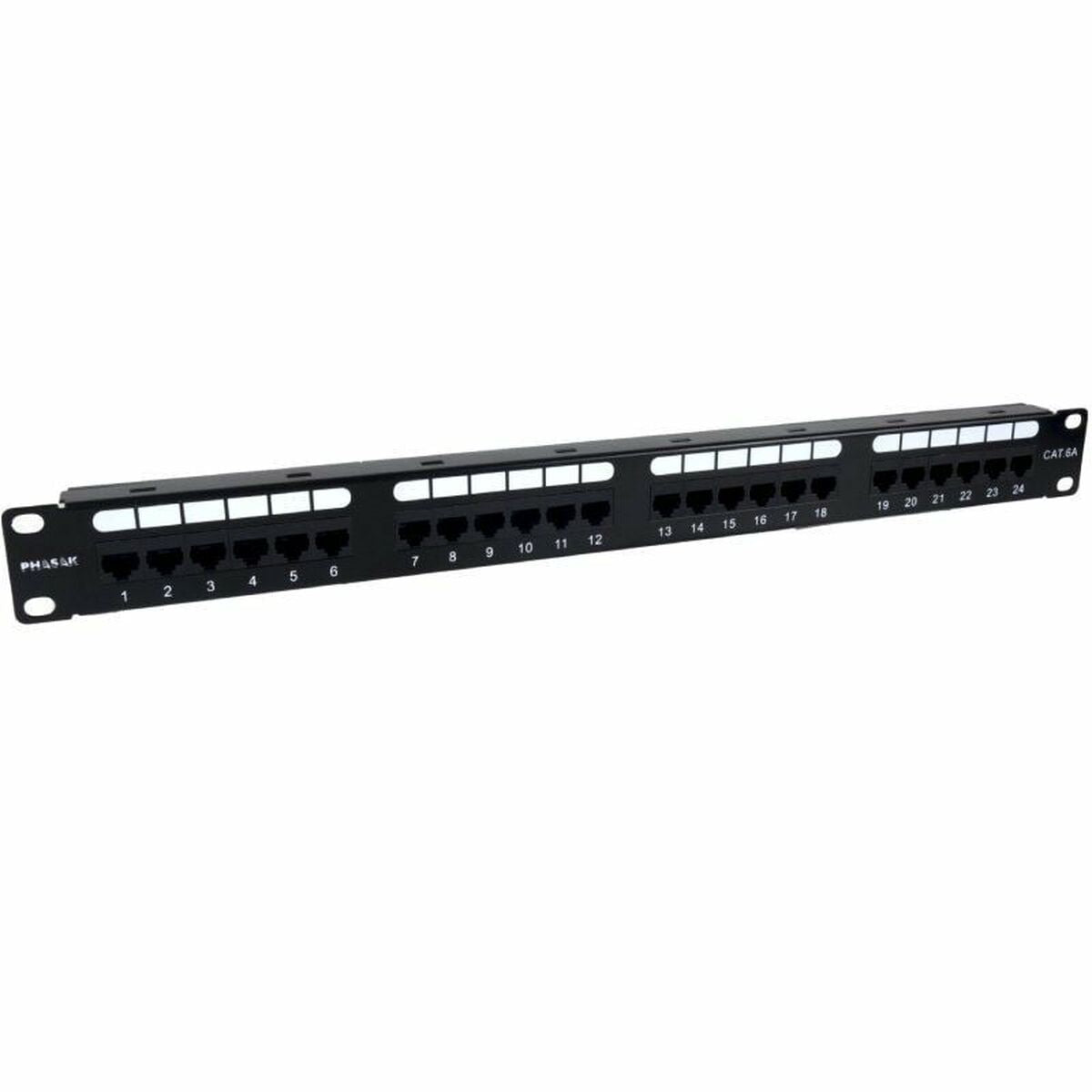 24-port UTP Category 6 Patch Panel Phasak PU 2421, Phasak, Computing, Accessories, 24-port-utp-category-6-patch-panel-phasak-pu-2421, Brand_Phasak, category-reference-2609, category-reference-2803, category-reference-2828, category-reference-t-19685, category-reference-t-19908, category-reference-t-21349, Condition_NEW, furniture, networks/wiring, organisation, Price_20 - 50, Teleworking, RiotNook