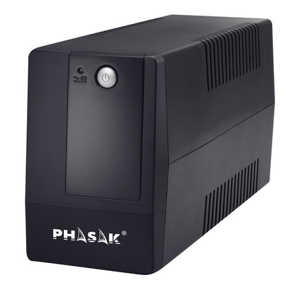 Uninterruptible Power Supply System Interactive UPS Phasak PH 9408 800 VA, Phasak, Computing, Accessories, uninterruptible-power-supply-system-interactive-ups-phasak-ph-9408-800-va, Brand_Phasak, category-reference-2609, category-reference-2642, category-reference-2845, category-reference-t-19685, category-reference-t-19908, category-reference-t-21341, category-reference-t-25621, computers / peripherals, Condition_NEW, office, Price_50 - 100, Teleworking, RiotNook