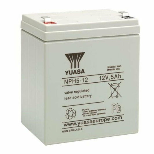 Battery for Uninterruptible Power Supply System UPS Yuasa NPH5-12 5 Ah, Yuasa, Computing, Accessories, battery-for-uninterruptible-power-supply-system-ups-yuasa-nph5-12-5-ah, Brand_Yuasa, category-reference-2609, category-reference-2642, category-reference-2845, category-reference-t-19685, category-reference-t-19908, category-reference-t-21341, category-reference-t-25620, computers / peripherals, Condition_NEW, office, Price_50 - 100, Teleworking, RiotNook