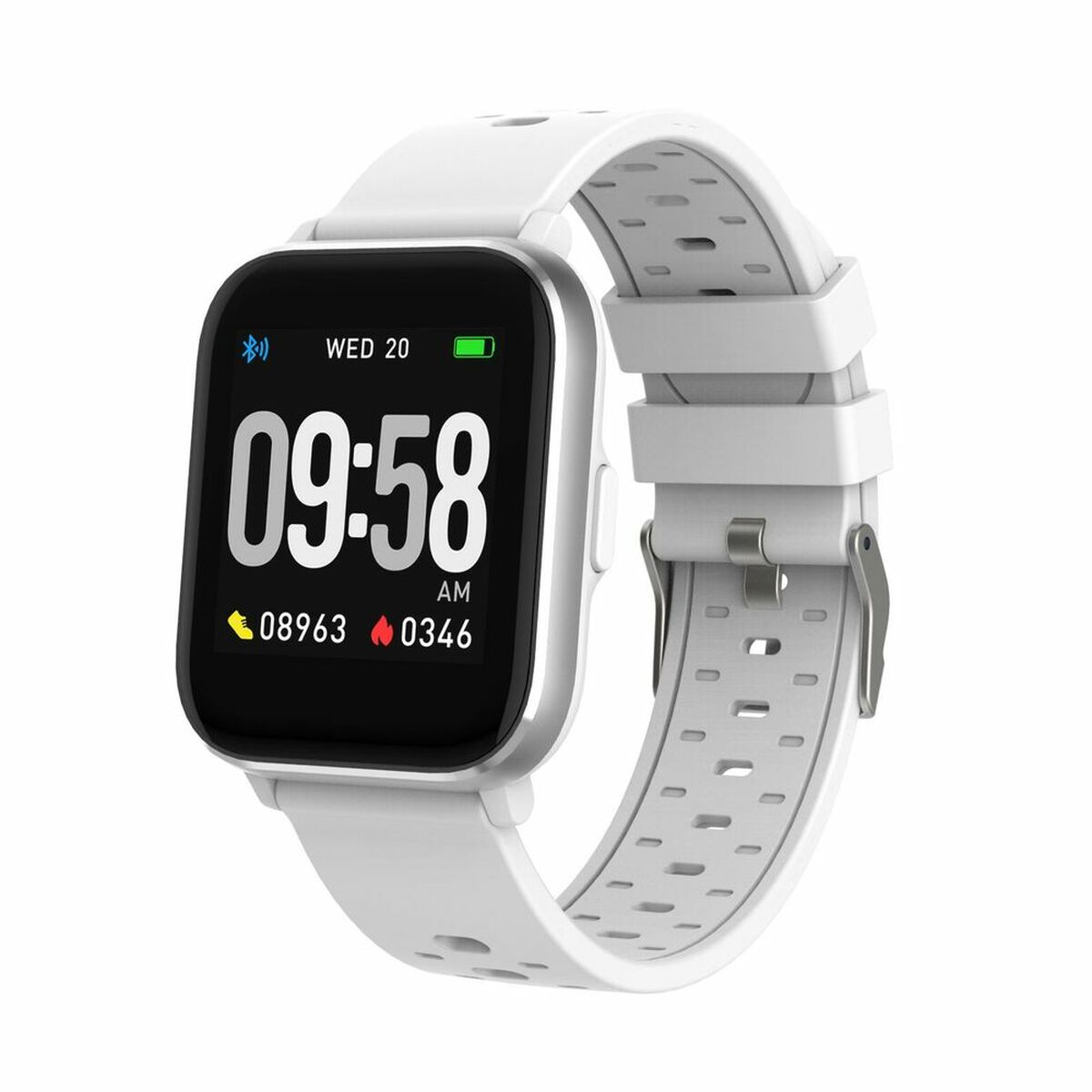 Smartwatch Denver Electronics SW-164 180 mAh 1,4", Denver Electronics, Electronics, smartwatch-denver-electronics-sw-164-180-mah-1-4, :Black, :White, Brand_Denver Electronics, category-reference-2609, category-reference-2617, category-reference-2634, category-reference-t-19653, Condition_NEW, gadget, original gifts, Price_50 - 100, telephones & tablets, Teleworking, wifi y bluetooth, RiotNook