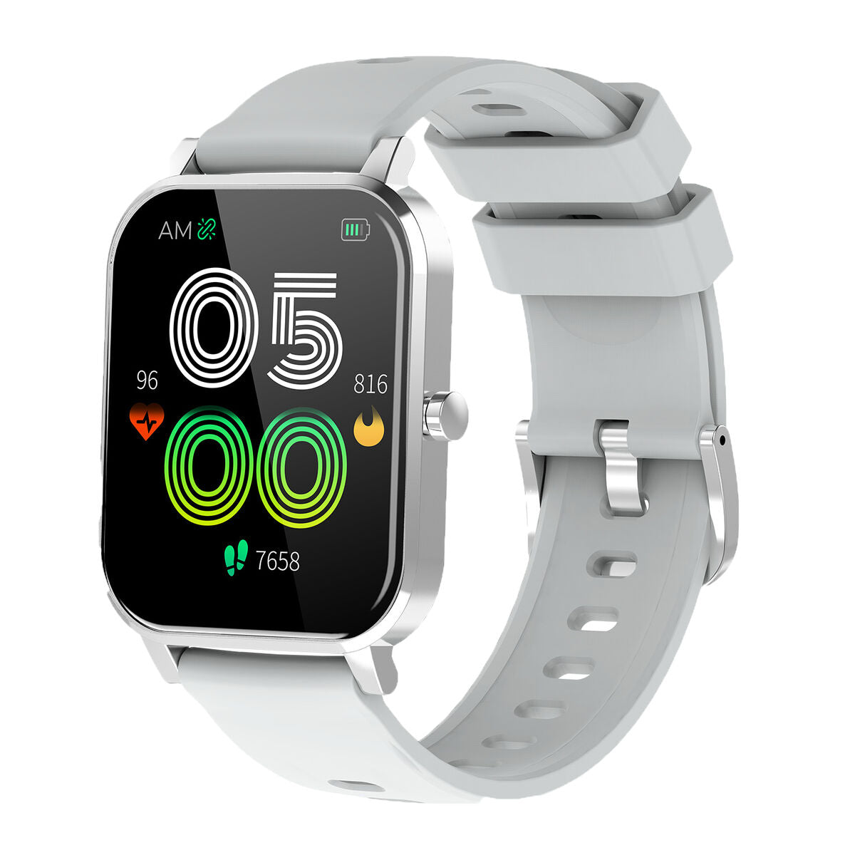 Smartwatch Denver Electronics SW181 GRIS Grey 1,7", Denver Electronics, Electronics, smartwatch-denver-electronics-sw181-gris-grey-1-7, Brand_Denver Electronics, category-reference-2609, category-reference-2617, category-reference-2634, category-reference-t-19653, Condition_NEW, gadget, original gifts, Price_50 - 100, telephones & tablets, Teleworking, wifi y bluetooth, RiotNook