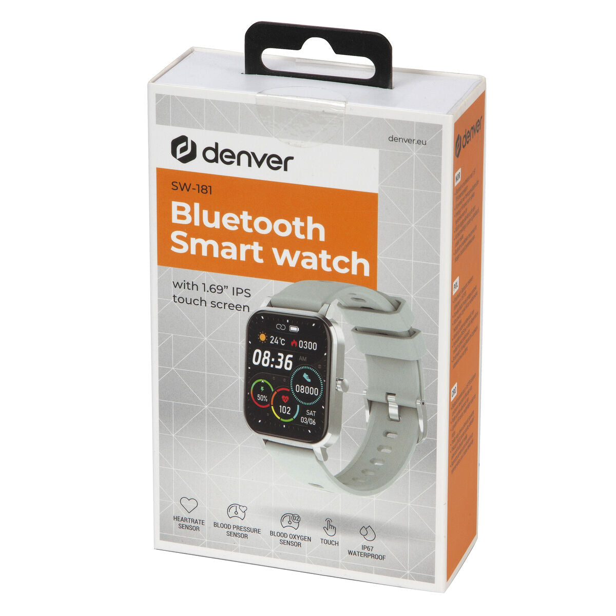 Smartwatch Denver Electronics SW181 GRIS Grey 1,7", Denver Electronics, Electronics, smartwatch-denver-electronics-sw181-gris-grey-1-7, Brand_Denver Electronics, category-reference-2609, category-reference-2617, category-reference-2634, category-reference-t-19653, Condition_NEW, gadget, original gifts, Price_50 - 100, telephones & tablets, Teleworking, wifi y bluetooth, RiotNook