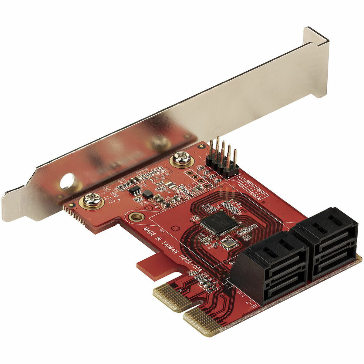 PCI Card Startech 4P6G-PCIE-SATA-CARD, Startech, Computing, Components, pci-card-startech-4p6g-pcie-sata-card, Brand_Startech, category-reference-2609, category-reference-2803, category-reference-2811, category-reference-t-19685, category-reference-t-19912, category-reference-t-21360, category-reference-t-25662, computers / components, Condition_NEW, Price_50 - 100, RiotNook