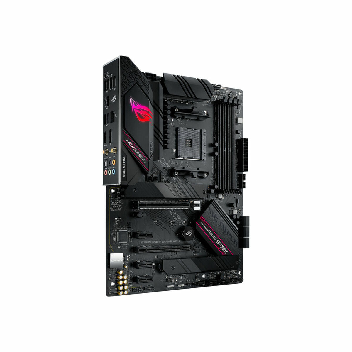 Motherboard Asus ROG STRIX B550-F GAMING WIFI II AMD B550 AMD AMD AM4, Asus, Computing, Components, motherboard-asus-rog-strix-b550-f-gaming-wifi-ii-amd-b550-amd-amd-am4, Brand_Asus, category-reference-2609, category-reference-2803, category-reference-2804, category-reference-t-19685, category-reference-t-19912, category-reference-t-21360, computers / components, Condition_NEW, Price_200 - 300, Teleworking, RiotNook