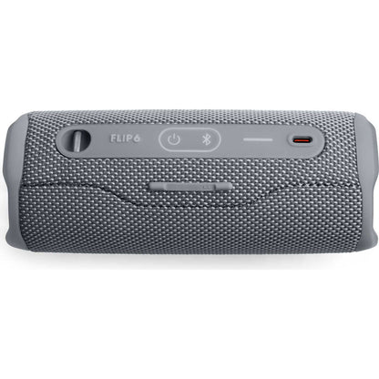 Portable Bluetooth Speakers JBL Flip 6 20 W Grey, JBL, Electronics, Mobile communication and accessories, portable-bluetooth-speakers-jbl-flip-6-20-w-grey, Brand_JBL, category-reference-2609, category-reference-2882, category-reference-2923, category-reference-t-19653, category-reference-t-21311, category-reference-t-25527, category-reference-t-4036, category-reference-t-4037, Condition_NEW, entertainment, music, Price_100 - 200, telephones & tablets, wifi y bluetooth, RiotNook