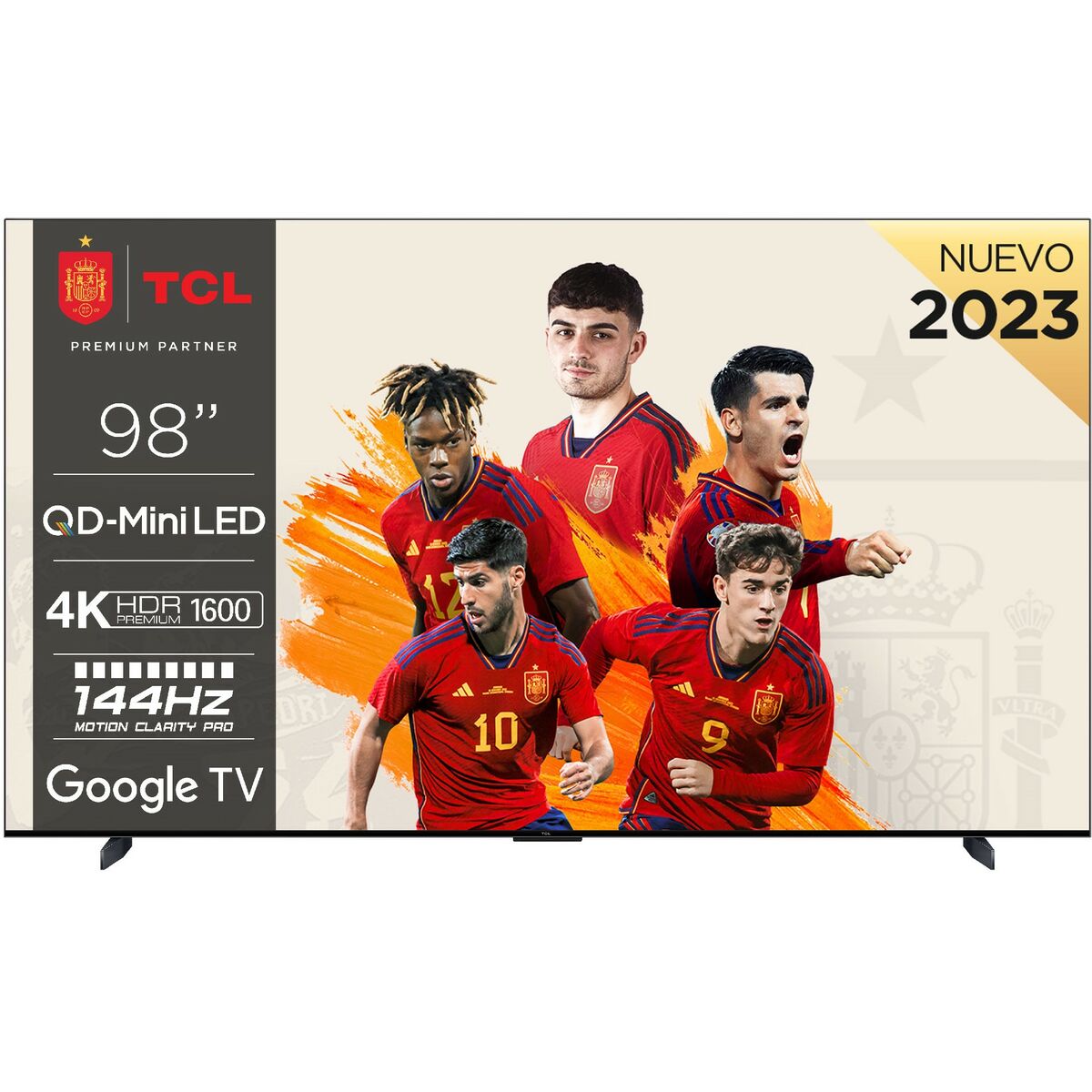 Smart TV TCL 98C805 98" 4K Ultra HD LED AMD FreeSync, TCL, Electronics, TV, Video and home cinema, smart-tv-tcl-98c805-98-4k-ultra-hd-led-amd-freesync, :98 INCHES or 248.92 CM, :AMD Freesync, :QLED, :RN ELITE, :Ultra HD, Brand_TCL, category-reference-2609, category-reference-2625, category-reference-2931, category-reference-t-18805, category-reference-t-18827, category-reference-t-19653, cinema and television, Condition_NEW, entertainment, Price_+ 1000, RiotNook