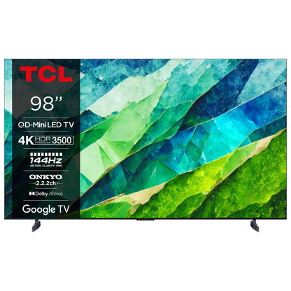 Smart TV TCL 98C855 4K Ultra HD QLED AMD FreeSync 98", TCL, Electronics, TV, Video and home cinema, smart-tv-tcl-98c855-4k-ultra-hd-qled-amd-freesync-98, Brand_TCL, category-reference-2609, category-reference-2625, category-reference-2931, category-reference-t-18805, category-reference-t-18827, category-reference-t-19653, cinema and television, Condition_NEW, entertainment, Price_+ 1000, UEFA Euro 2020, RiotNook