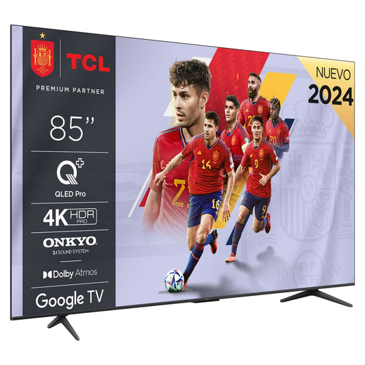 Smart TV TCL 85C655 4K Ultra HD QLED 85", TCL, Electronics, TV, Video and home cinema, smart-tv-tcl-85c655-4k-ultra-hd-qled-85, Brand_TCL, category-reference-2609, category-reference-2625, category-reference-2931, category-reference-t-18805, category-reference-t-18827, category-reference-t-19653, cinema and television, Condition_NEW, entertainment, Price_+ 1000, UEFA Euro 2020, RiotNook