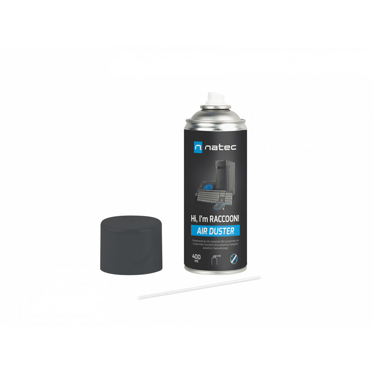 Compressed Air Natec NSC-2119 400 ml, Natec, Electronics, Photography and video cameras, compressed-air-natec-nsc-2119-400-ml, Brand_Natec, category-reference-2609, category-reference-2932, category-reference-2936, category-reference-t-19653, category-reference-t-8122, category-reference-t-8123, category-reference-t-8285, category-reference-t-8286, Condition_NEW, fotografía, Price_20 - 50, travel, RiotNook