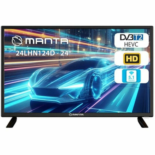 Smart TV Manta 24LHN124D 24", Manta, Electronics, TV, Video and home cinema, smart-tv-manta-24lhn124d-24, Brand_Manta, category-reference-2609, category-reference-2625, category-reference-2931, category-reference-t-18805, category-reference-t-18827, category-reference-t-19653, cinema and television, Condition_NEW, entertainment, Price_100 - 200, RiotNook