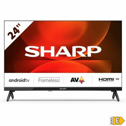 Smart TV Sharp 24FH2EA 24", Sharp, Electronics, TV, Video and home cinema, smart-tv-sharp-24fh2ea-24, Brand_Sharp, category-reference-2609, category-reference-2625, category-reference-2931, category-reference-t-18805, category-reference-t-18827, category-reference-t-19653, cinema and television, Condition_NEW, entertainment, Price_200 - 300, RiotNook