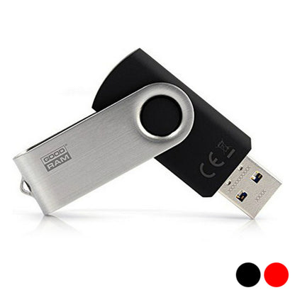 Pendrive GoodRam UTS3 USB 3.1 Black, GoodRam, Computing, Data storage, pendrive-goodram-uts3-usb-3-1-black, :128 GB, :32 GB, :64 GB, Brand_GoodRam, Capacity_128 GB, Capacity_16 GB, Capacity_32 GB, Capacity_64 GB, Capacity_8 GB, category-reference-2609, category-reference-2803, category-reference-2817, category-reference-t-19685, category-reference-t-19909, category-reference-t-21355, Colour_Black, Colour_Red, computers / components, Condition_NEW, Price_20 - 50, Teleworking, RiotNook