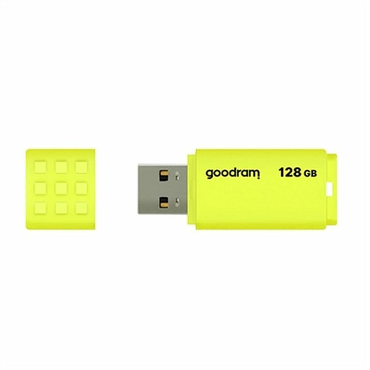 USB stick GoodRam UME2 128 GB Yellow, GoodRam, Computing, Data storage, usb-stick-goodram-ume2-128-gb-yellow, Brand_GoodRam, category-reference-2609, category-reference-2803, category-reference-2817, category-reference-t-19685, category-reference-t-19909, category-reference-t-21355, computers / components, Condition_NEW, hot deals, Price_20 - 50, Teleworking, RiotNook