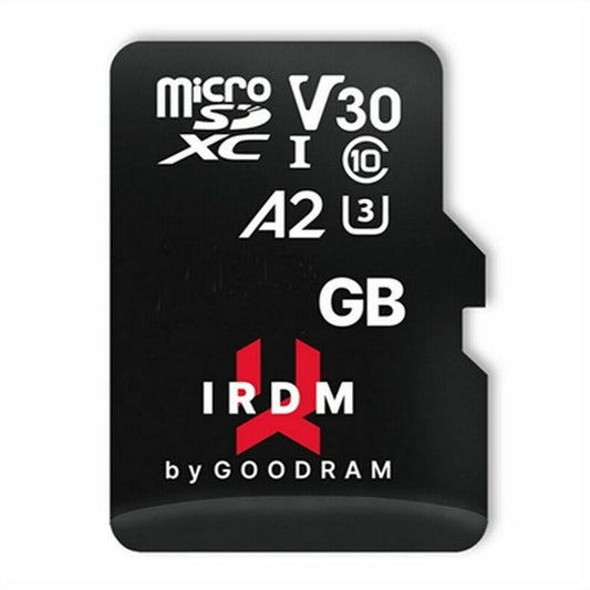 Micro SD Card GoodRam IRDM M2AA 64GB, GoodRam, Computing, Data storage, micro-sd-card-goodram-irdm-m2aa-64gb, Brand_GoodRam, category-reference-2609, category-reference-2803, category-reference-2813, category-reference-t-19685, category-reference-t-19909, category-reference-t-21355, category-reference-t-25632, computers / components, Condition_NEW, Price_20 - 50, Teleworking, RiotNook