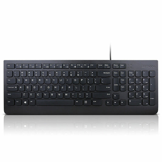 Keyboard Lenovo 4Y41C68669 Spanish Qwerty Black, Lenovo, Computing, Accessories, keyboard-lenovo-4y41c68669-spanish-qwerty-black, :QWERTY, :Spanish, Brand_Lenovo, category-reference-2609, category-reference-2642, category-reference-2646, category-reference-t-19685, category-reference-t-19908, category-reference-t-21353, computers / peripherals, Condition_NEW, office, Price_20 - 50, RiotNook