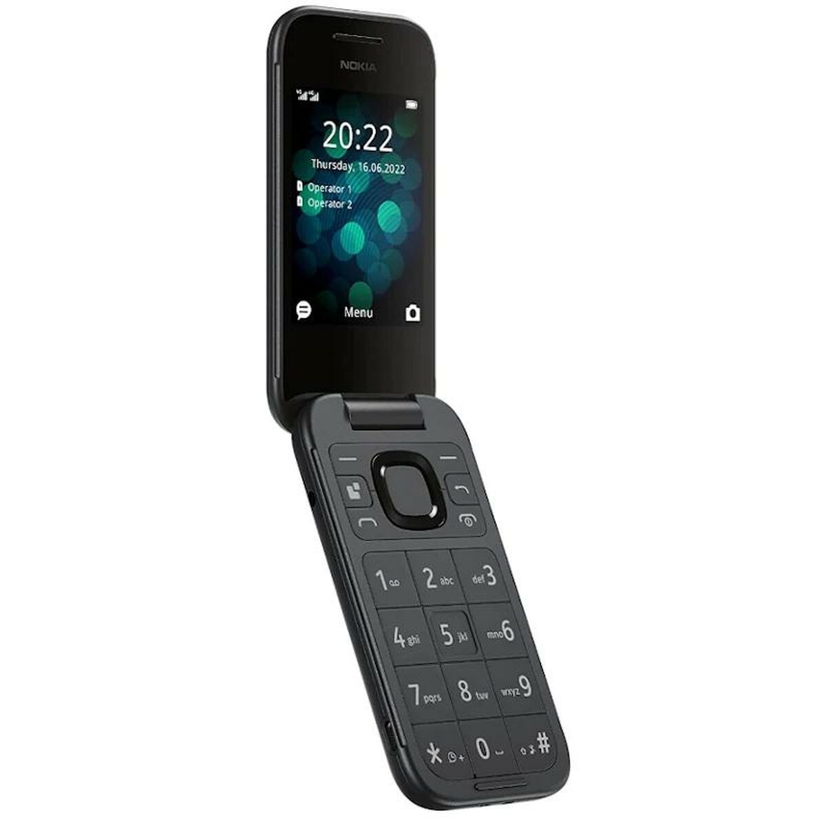 Mobile telephone for older adults Nokia 2660 2,8" Black 32 GB, Nokia, Electronics, Mobile phones, mobile-telephone-for-older-adults-nokia-2660-2-8-black-32-gb, Brand_Nokia, category-reference-2609, category-reference-2617, category-reference-2618, category-reference-t-19653, category-reference-t-19894, Condition_NEW, office, Price_50 - 100, telephones & tablets, Teleworking, wifi y bluetooth, RiotNook