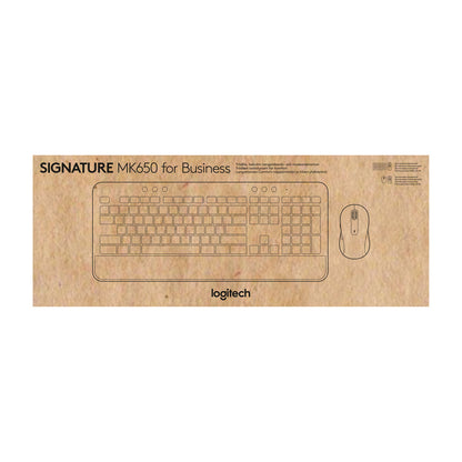 Keyboard and Wireless Mouse Logitech MK650 QWERTY, Logitech, Computing, Accessories, keyboard-and-wireless-mouse-logitech-mk650-qwerty, :QWERTY, Brand_Logitech, category-reference-2609, category-reference-2642, category-reference-2646, category-reference-t-19685, category-reference-t-19908, category-reference-t-21353, category-reference-t-25625, computers / peripherals, Condition_NEW, office, Price_50 - 100, Teleworking, RiotNook