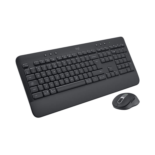 Keyboard and Wireless Mouse Logitech MK650 Grey QWERTY, Logitech, Computing, Accessories, keyboard-and-wireless-mouse-logitech-mk650-grey-qwerty, :QWERTY, Brand_Logitech, category-reference-2609, category-reference-2642, category-reference-2646, category-reference-t-19685, category-reference-t-19908, category-reference-t-21353, category-reference-t-25625, computers / peripherals, Condition_NEW, office, Price_100 - 200, Teleworking, RiotNook