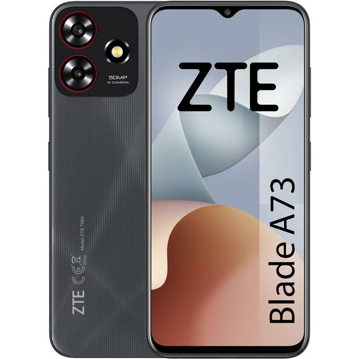 Smartphone ZTE Blade A73 6,6" Cortex-A7 4 GB RAM 256 GB Black, ZTE, Electronics, Mobile phones, smartphone-zte-blade-a73-6-6-cortex-a7-4-gb-ram-256-gb-black, Brand_ZTE, category-reference-2609, category-reference-2617, category-reference-2618, category-reference-t-19653, category-reference-t-19894, category-reference-t-21319, Condition_NEW, office, Price_100 - 200, telephones & tablets, Teleworking, wifi y bluetooth, RiotNook