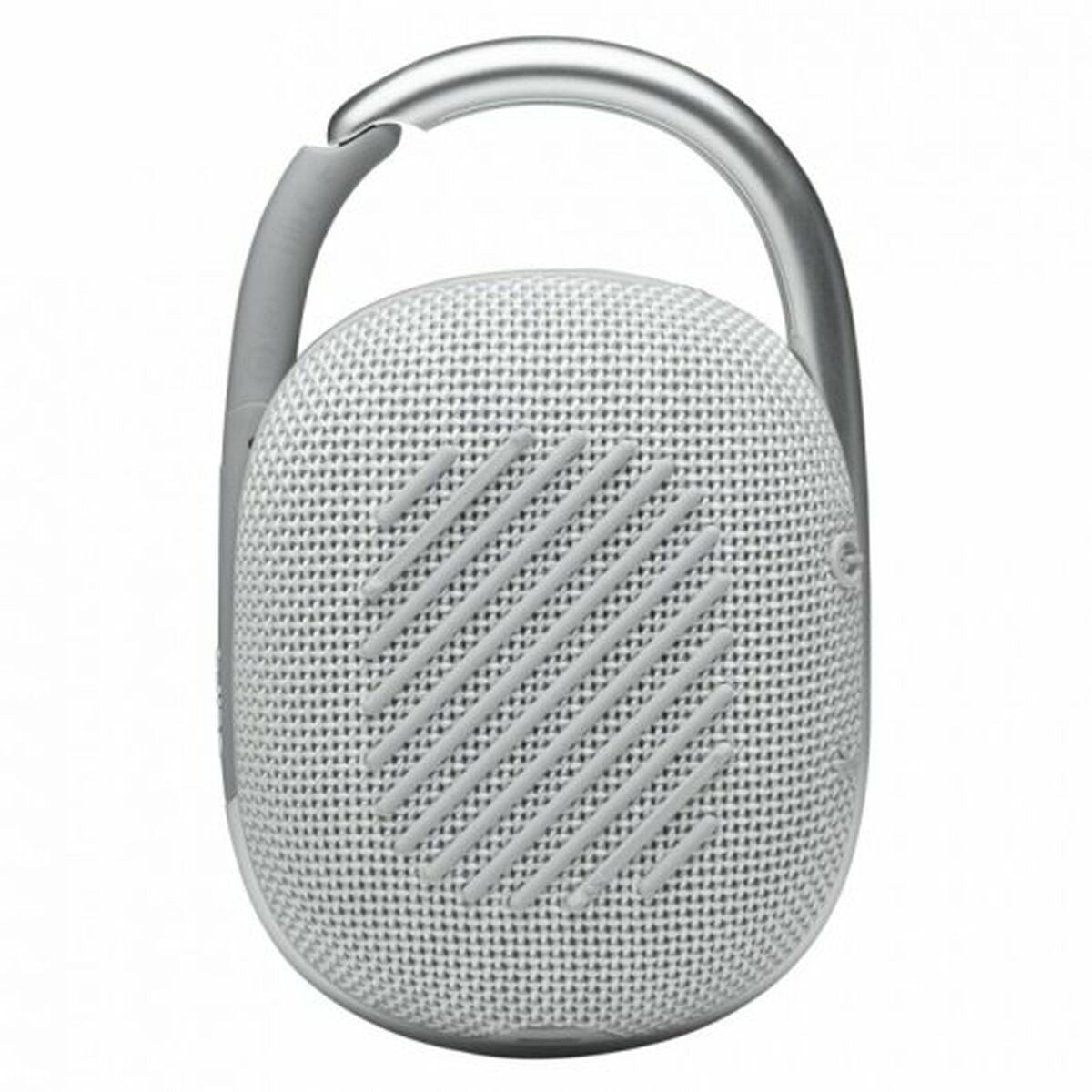 Portable Bluetooth Speakers JBL Clip 4  White 5 W, JBL, Electronics, Mobile communication and accessories, portable-bluetooth-speakers-jbl-clip-4-white-5-w, Brand_JBL, category-reference-2609, category-reference-2882, category-reference-2923, category-reference-t-19653, category-reference-t-21311, category-reference-t-25527, category-reference-t-4036, category-reference-t-4037, Condition_NEW, entertainment, music, Price_50 - 100, telephones & tablets, wifi y bluetooth, RiotNook