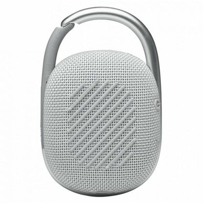 Portable Bluetooth Speakers JBL Clip 4  White 5 W, JBL, Electronics, Mobile communication and accessories, portable-bluetooth-speakers-jbl-clip-4-white-5-w, Brand_JBL, category-reference-2609, category-reference-2882, category-reference-2923, category-reference-t-19653, category-reference-t-21311, category-reference-t-25527, category-reference-t-4036, category-reference-t-4037, Condition_NEW, entertainment, music, Price_50 - 100, telephones & tablets, wifi y bluetooth, RiotNook