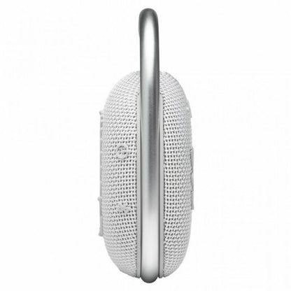 Portable Bluetooth Speakers JBL Clip 4  White 5 W, JBL, Electronics, Mobile communication and accessories, portable-bluetooth-speakers-jbl-clip-4-white-5-w, Brand_JBL, category-reference-2609, category-reference-2882, category-reference-2923, category-reference-t-19653, category-reference-t-21311, category-reference-t-25527, category-reference-t-4036, category-reference-t-4037, Condition_NEW, entertainment, music, Price_50 - 100, telephones & tablets, wifi y bluetooth, RiotNook